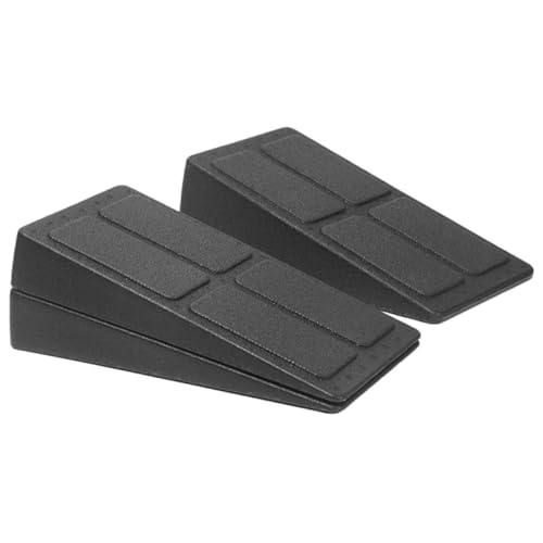 VALICLUD 3pcs Foot Mat Calf Stretcher Squat Wedge Indoor Fitness Board Sturdy Easy to Use