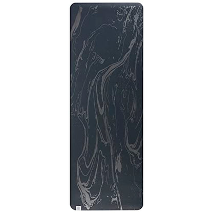 Gaiam Dry-Grip Yoga Mat - 5mm Thick Non-Slip Exercise & Fitness Mat for Standard or Hot Yoga, Pilates and Floor Workouts - Cushioned Support, Non-Slip Coat - 68 x 24 Inches