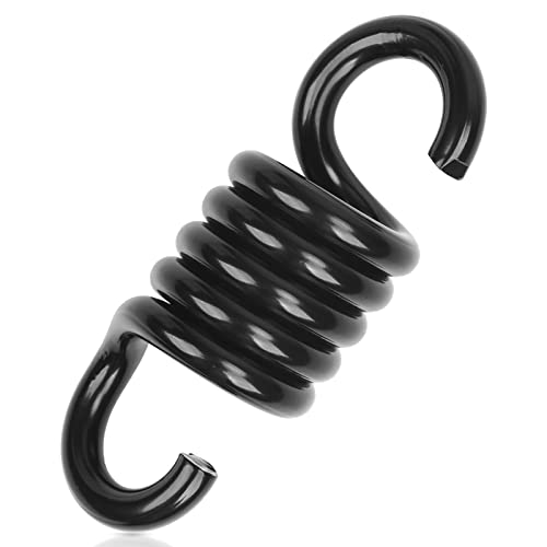 Spring Porch Hook for Hammock Swing Chair Hanging Suspension,880lbs Weight Capacity,Black