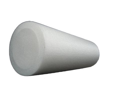 White Foam Roller 6x36 Round