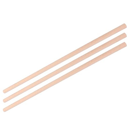Dioche 26" Dowel 3Pcs Open Shoulder Back Correct Hunchback Stick, Yoga Assistance & Fitness Training, Wooden Material, 2x70cm for Posture Correction and Muscle Support