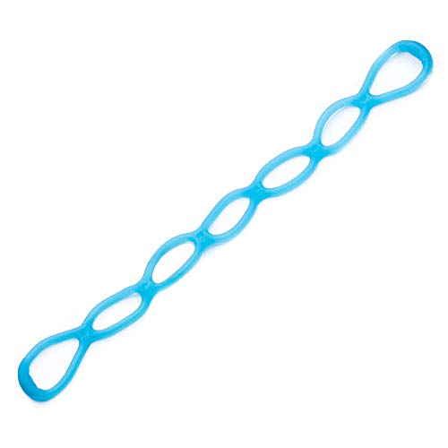 Walk at Home Workout Bands 7 Ring Adjustable Resistance Bands for Working Out Home Workout Walking Exercise Workout Bands Fitness Program Exercise Bands Stretch Bands for Recovery - color: Blue