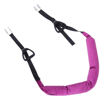 Hanging Fitness Waist Strap, Adjustable Double Hook Design, Leg Stretch Assist Strap Support Balance