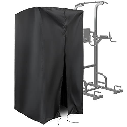 Protective Cover for Pull Up Bar Station, Waterproof& Dustproof Cover for Power Tower/Pull Up Dip Station-Indoor or Outdoor - 42"L x 40"W x 64"H - color: 42"L x 40"W x 64"H
