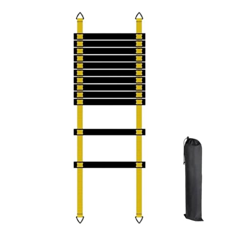 Sports Agility Ladder - Portable Speed Training Equipment with Carry Bag, Soccer Training Ladder Set for Agility, Coordination & Footwork, Speed Drills Gear for Athletes Track Field Hockey - size: 6 meters