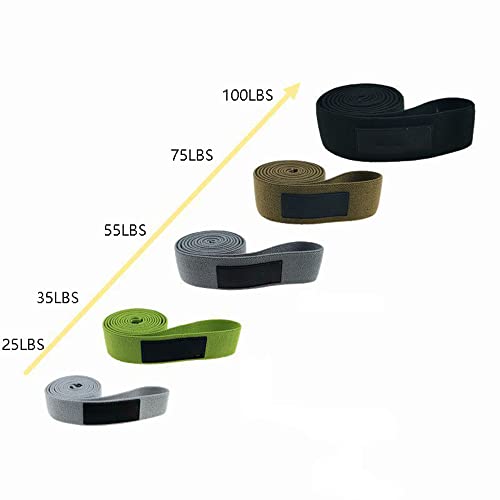 208Cm Long Resistance Bands Set Fitness Equipment Pull Up Assist Booty Hip Workout Loop Elastic Bands Non Slip for Leg Yoga,Setc