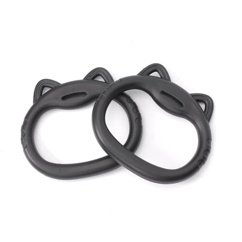 Gymnastics Rings Set for Kids, Professional Children's Trapeze Bar Pull Up Rings with Straps Playground Home Gym Ring with Drawstring Bag for Physical Training