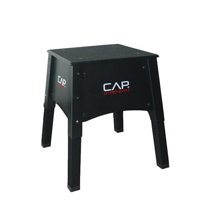 Adjustable Plyometric Jump Box – 3 Height Levels (14”, 18”, 22”) Steel Plyo Box with Non-Slip Platform for Speed, Agility and Vertical Jump Training