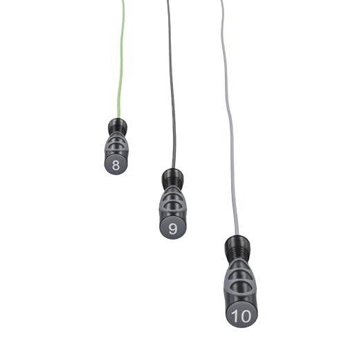 Power Systems Elite Jump Rope - Premium Vinyl & Radial Ball for Max Rotation - size: 8'