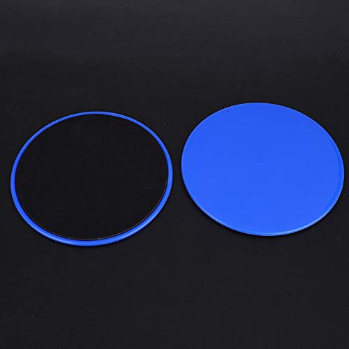 2Pcs Exercise Sliders, Sliding Disc Fitness Core Slider Dual Sided Use Sport Full Body Workout on Carpet Hardwood Floors