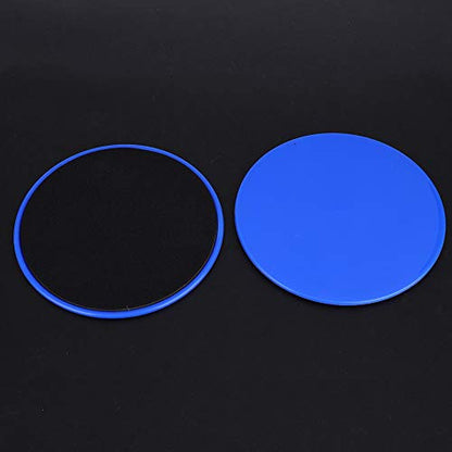 2Pcs Exercise Sliders, Sliding Disc Fitness Core Slider Dual Sided Use Sport Full Body Workout on Carpet Hardwood Floors