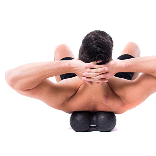 FASCIQ® Peanut Ball | Large – 25 cm | Myofascial Release Therapy | Back Massage | Light, Strong & eco-Friendly EPP