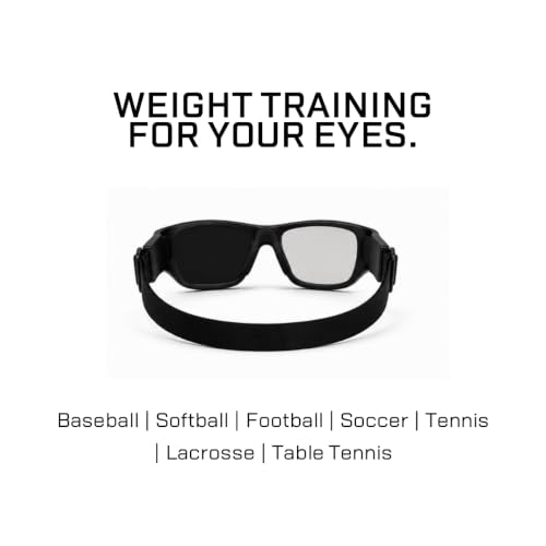 Applied Vision Sports Vision Training Strobe Glasses - Sports Reaction Training. Reflex and Hand-Eye Coordination Tool