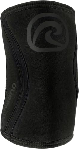Rehband Elbow 5mm Compression Sleeve, Neoprene Elbow Sleeves for Weightlifting, Anatomical Design, Non-Slip & Close Fitting, Elbow Support Unisex, Colour:Carbon/Black, Size:Medium - color: Carbon/Black - 1 Piece, size: Medium