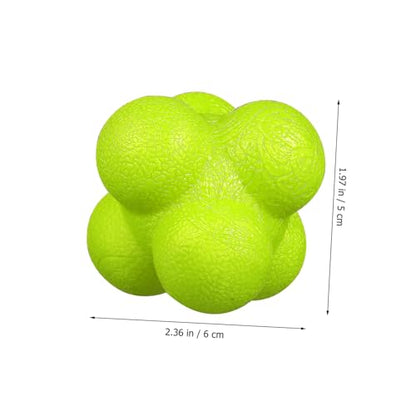 Happyyami 6pcs Hexagonal Reaction for Agility Training Multi Exercise for Sports Improve Reflexes and Hand-Eye Coordination Lightweight and Portable Fitness Equipment