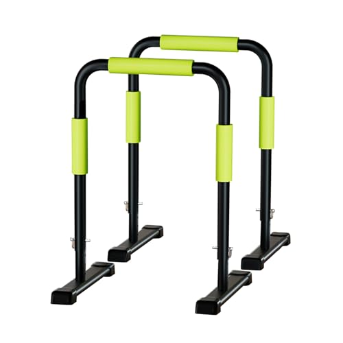 Dip Bar Adjustable Dip Stand Workout Station Heavy Duty Portable Parallel Bars For Strength Training 550lbs Max Capacity