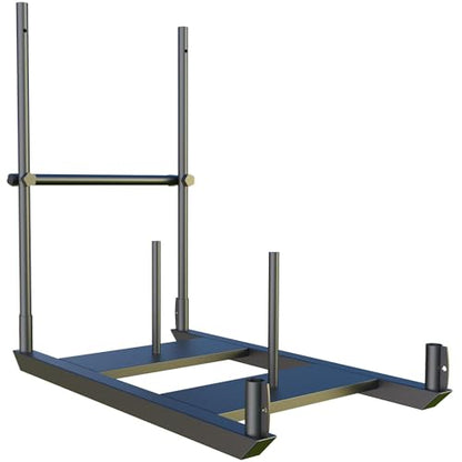 Weight Sled for Training Push Pull Workout Sled Football Speed Training Equipment Fitness Sled for Athletic Exercise, Speed Improvement and Strength Training