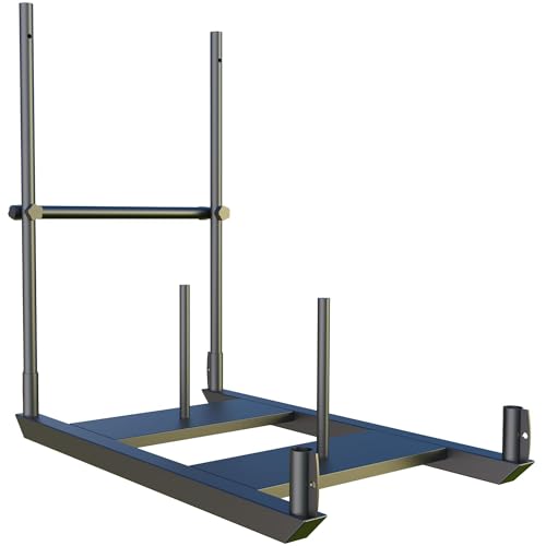 Weight Sled for Training Push Pull Workout Sled Football Speed Training Equipment Fitness Sled for Athletic Exercise, Speed Improvement and Strength Training