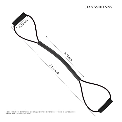 𝐇𝐀𝐍𝐒𝐘𝐃𝐎𝐍𝐍𝐘 Boxing Resistance Bands for Explosive Strength and Speed Training - Enhance Your Boxing Skills Anywhere, Anytime - color: Black (35LB)