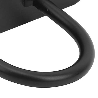 7.9×2in Battle Rope Wall Ceiling Mount Anchor U-Shaped Design with 4 Anchor Rope Retainer for Suspension Straps, Gymnastic Rings, Aerial Yoga Swing, Hammock, Resistance Band Strength Training