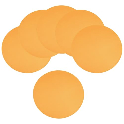 Spot Markers for Agility Dot, Non-Slip Poly Spots Floor Dots Flat Field Soccer Training Equipment for Gym - color: Orange