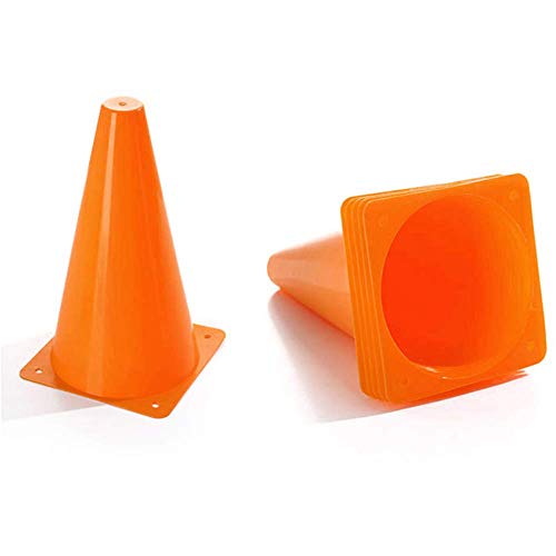 Soccer Cones 7 Inch 25 Pack - color: Orange