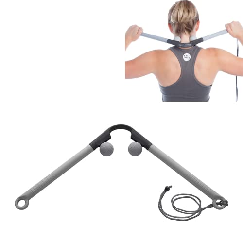 Body Back AccuMassage FSA Eligible - Dual Pressure Point Massage Tool & Massage Hammer - 2 in 1 Design - Shiatsu Neck Massager Tool, Golf Ball Percussion Massager for Deep Tissue Pain Relief - style: AccuMassage - 1-pack