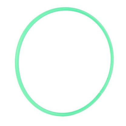 Brrnoo Agility Training Equipment, Gymnastics Rings with Green 13.78in Agility Speed Rings Balance Coordination Sensory Training Jumping Hollow Football Equipment for - size: 0.7in Width