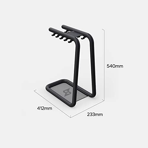 Speediance Gym Accessories Organizer, Home Gym Accessories Storage, 10 Metal Hooks Heavy-Duty Accessory Storage for Home Exercise and Fitness Gear, Compatible Gym Monster, Black