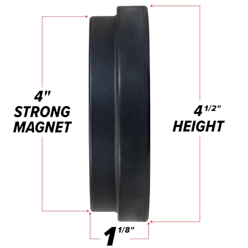 PlateMate Microload Pair 2 1/2 lb. Magnetic Donut Weights (5 lb. Set)