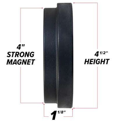 PlateMate Microload Pair 2 1/2 lb. Magnetic Donut Weights (5 lb. Set)