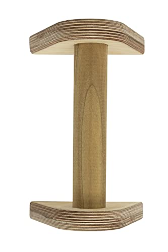Beyond Balance Wood Parallettes Push-up Bar Dip Station for Gymnastics Calisthenics Acrobatics| Handstands Planche Push-ups L-sits Dips - style: Small