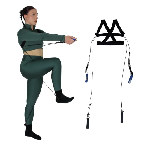 TYE4X™, Pilates Wearable Resistance and Assistance Total Body Exercise, Core Strengthening, Portable Home Gym, Pilates, Yoga, Barre, Posture, Stretching - size: Large