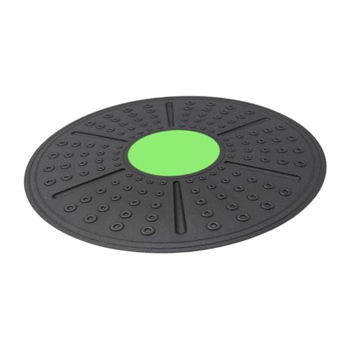 Yoga Balance Board Fitness Training Tool for Core Strength Rehabilitation and Coordination Slip Design - color: Green