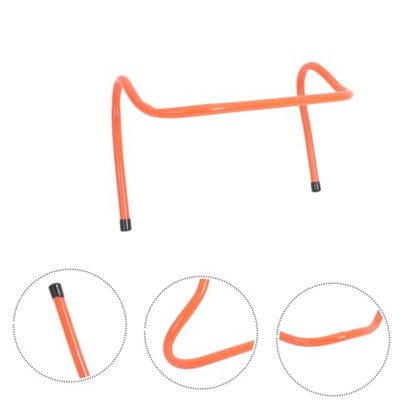 BESPORTBLE 4 Pcs Sports Training Hurdles Set, 15cm Plastic Speed and Agility Hurdles for Soccer Football Track Practice and Youth Agility Drills