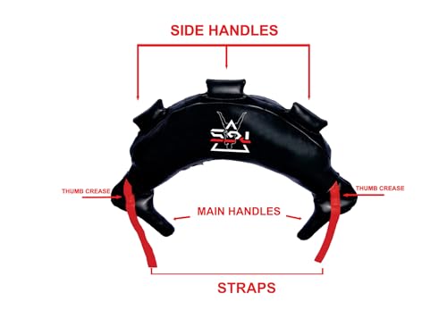Strength Training Bag, 11LB/33LB/55LB, Fitness Sand Bag, Home Gym Weight Training, Multifunctional Workout Bag - size: 15 KG ( 33 LBS )