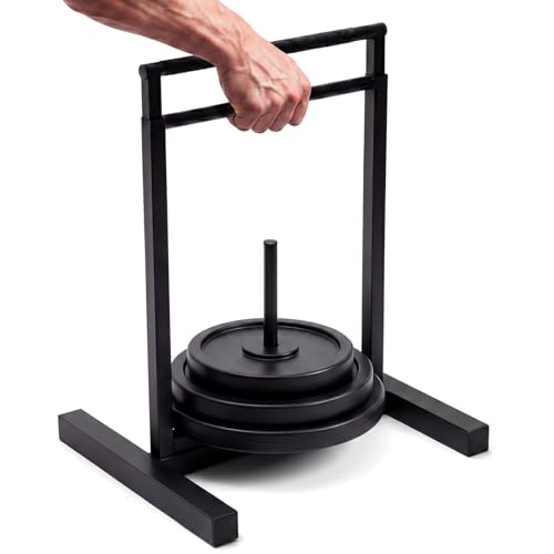 Pinch Trainer Machine for Forearm and Grip Strength Training, Plate-loaded Hand Strengthener, Wrist Strength Training for Home and Gym Workouts and Rehabilitation, Not Included Plate