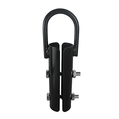 Climbing Rope Clamp, 2.0” Rope Attachment Hook Accessories, Rope Clasp for Rope Climb, Climbing Training Garage Home Gym Workout Fitness Strength Training (2.0“ 1PC)