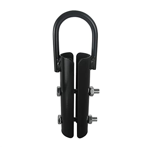 Climbing Rope Clamp, 2.0” Rope Attachment Hook Accessories, Rope Clasp for Rope Climb, Climbing Training Garage Home Gym Workout Fitness Strength Training (2.0“ 1PC)