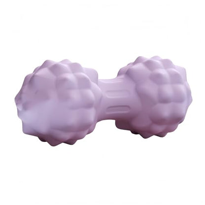 Fascia Massage Ball, TPR Trigger Point Ball & Peanut Ball for Men Women Muscle Relief Yoga Fitness ([Purple] Peanut Ball) - color: [Purple] Peanut Ball