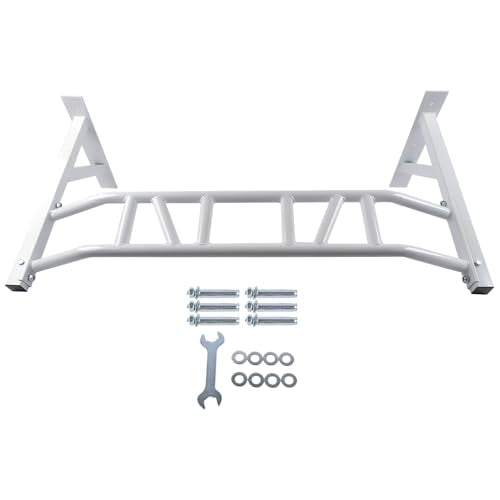 White Multi Grip Pull Up Bar Multifunctional Dip Station for Indoor Home Gym Workout Pull Up Bar 440 lbs Training Equipment Mixizap