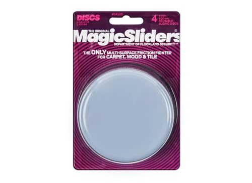Magic Slider Silicone Floor Gliders – Heavy Duty Reusable Furniture Sliders for Carpet & Hard Floors – Blue, Non-Slip Pads for Easy Movement & Surface Protection|Colour-Blue