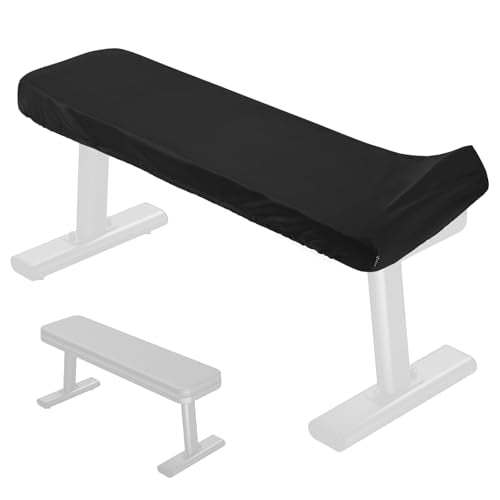 Weight Bench Cover, Gym & Workout Bench Protective Cover for Flat Exercise Sit-up Fitness Bench - Stretchy, Dustproof & Washable Protection Sleeve Case for Exercise Strength Training