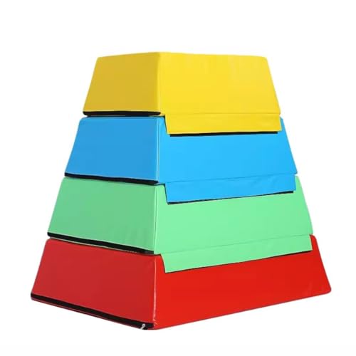 Foam Jump Box Heavy Soft Box for Home Gym,Children's Physical Fitness Training Box Jumping,Four Layers