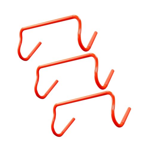 Toddmomy 3pcs Speed Training Agility Hurdles Set Field Hurdle Rack for Drills Athlete Training Basketball Football Soccer