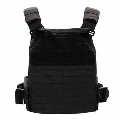 Shellback tactical Physical Fitness Training Vest – Adjustable Weighted Workout Vest for 10x12 Training Plates - color: Black