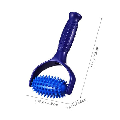Lurrose Handheld Spiky Massage Ball Roller for Deep Tissue Myofascial Release, Fascia Release Tools for Neck, Back, Leg & Deep Tissue Massage, Massage Roller for Muscle Relief and Body Relaxation