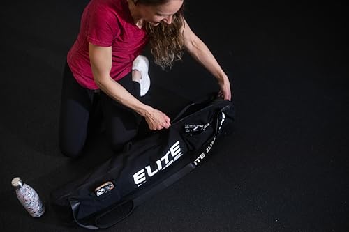 EliteSRS Jumps Premium Jump Rope Mat - Large Format Non Slip Mat - Home Workout Exercise Mat - Suitable for All Surfaces - size: Mat with Bag