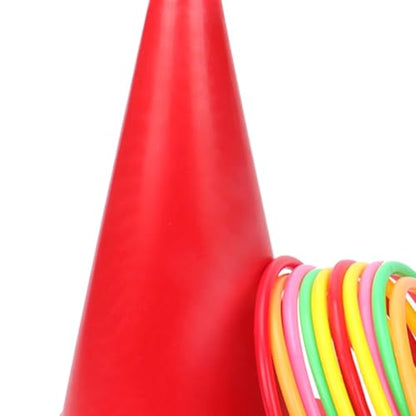 Toss Game Set Field Marker Cones Outdoor Game for Kids Adults Traffic Cones