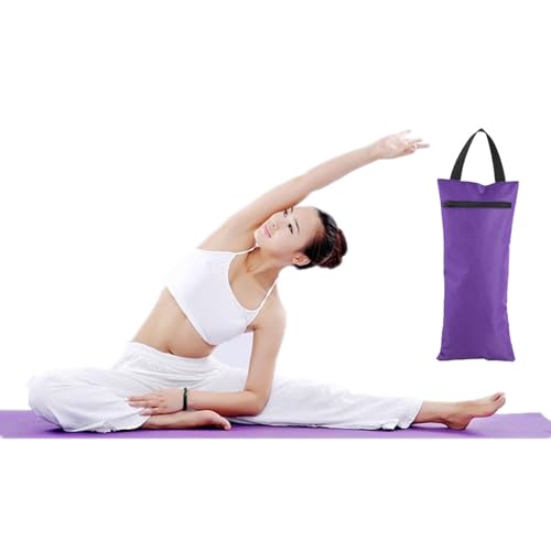 Weights Sandbags Dumbbell Sandbag Workout Fitness Set Heavy Duty Fitness Sand Bag Yoga for Yoga - color: Black